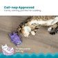 Catstages Purr Pillow Cat Toy – Plush Cat Toy with Touch-Activated Purr for Calming Cats & Kittens
