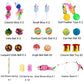 32Pcs Cat Toys Kitten Interactive Pet Toys Assortments, Foldable Rainbow Tunnel, Teaser Wand Fluffy Mouse Crinkle Balls Bell Play for Puppy Kitty (3 way)