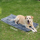 Non-Slip Dog Bed Mat for Car, Fuzzy Backseat Pet Mat, Travel Pet-Friendly Seat Cover for Cars, Compatible with Backseat Extenders and Seat Protectors 24.8x54 inch