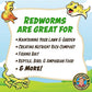 Uncle Jim's Worm Farm 250 Count Red Wiggler Composting Worms Mix for Garden Soil or Fishing | Starter Pack of Compost Worms Improves Soil Structure and Quality for Healthier Gardens
