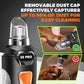 Whisper Quiet Dog Nail Grinder with 4 LED Lights, Safe & Stress-Free for Sensitive Dogs Cats of All Breeds & Sizes, 3 Grinding Bits, 3-Speed, Pet Nail Trimmers, Rechargeable Painless Grooming Kit