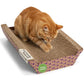 SmartyKat Super Scratcher Chaise Corrugated Cat Scratcher, Catnip Infusion Technology - Brown, One Size