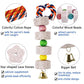 Unibene Parrot Chewing Toy, Bird Beak Grinding Stone with Bell, Lava Block Calcium Supplement Food for African Greys  Conure Eclectus Budgies Parakeet Cockatiel Hamster Chinchilla Rabbit, 2 Pack