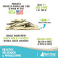Raw Paws Smelt Freeze Dried Minnows for Cats & Dogs, 2-oz - Made in USA - Freeze Dried Fish for Cats - Single Ingredient Fish Dog Treats - Minnows Dog Treats