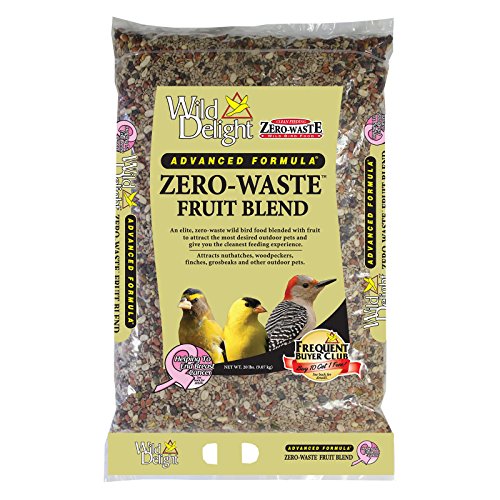 Wild Delight Zero-Waste Fruit Blend Bird Food, 5 Lb