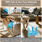 Interactive Dog Toys Dog Soccer Ball to Keep Them Busy,Durable Automatic Moving Jumping Dog Balls with Straps for Small/Medium/Large Dogs, USB Rechargeable,Not for Aggressive Chewers
