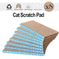 8 Packs in 1 Cat Scratch Pad, Cat Scratcher Cardboard,Reversible,Durable Recyclable Cardboard, Premium Scratch, Suitable for Cats to Rest, Grind Claws and Play (0.8" H(8 Packs))