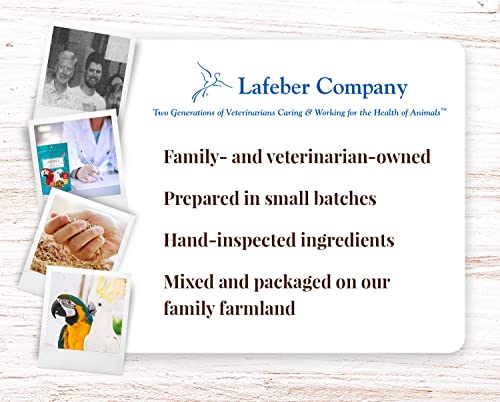 LAFEBER'S Premium Daily Diet Pellets Pet Bird Food, Made with Non-GMO and Human-Grade Ingredients, for Macaws and Cockatoos, 5 lb