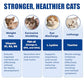 Just Try 23 in 1 Taurine for Cats Vitamins Treats with L-Lysine for Immune, Joint Support Skin & Coat & Heart Health - Multivitamin, HIV Omega 3, Biotin Supplements for Indoor & Senior Cat - 300 Bites
