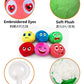 SCHITEC Squeaky Dog Toys, [6 Pack] Soft Stuffed Plush Balls with Squeakers, Interactive Fetch Play for Puppy Small Pets