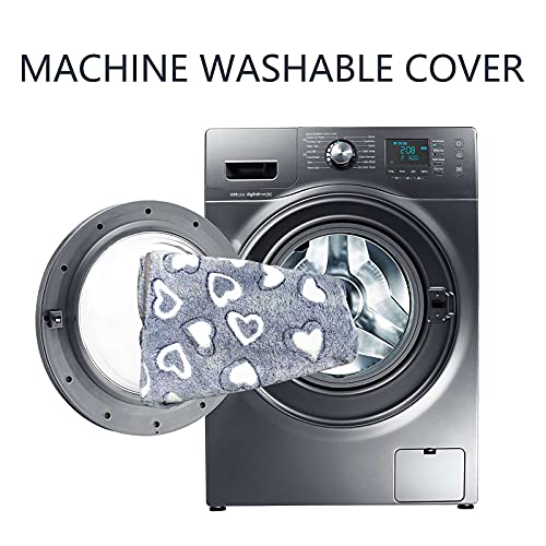 VANKEAN Reversible Cool and Warm Dog Bed Mat for Crates - Stylish Pad With Waterproof Inner Linings and Removable Machine Washable Cover, Firm Support for Small to XX-Large Dogs, Grey