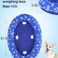 Upgraded Tear-Resistant Dog Pool Float - 25" x 41" Stable Support Inflatable Dogs Floats, Scratch-Proof Oxford Summer Floatie Raft Pool Toy for Small
