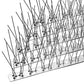 OFFO Bird Spikes with Stainless Steel Base, Covers 73.7 Feet(22.5m) Durable Bird Spikes Arrow Pigeon Spikes Fence Kit for Keeping Small Bird, Crows and Woodpeckers Away