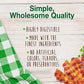Nylabone Healthy Edibles Natural Chews, Long Lasting Dog Bones, Healthy Dog Treats, Bacon Flavor, X-Small (8 Count)