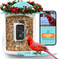 NETVUE by Birdfy Smart Bird Feeder with 2K AI Camera, Auto Capture Videos & Motion Detection, Live Steam, Wireless Wildbird Watching, Ideal Gift for Outdoor Backyard Birder(AI by Subscription)