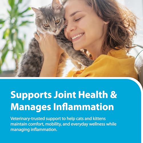 PRN Pharmacal Duralactin Feline & Fatty Acid Soft Chews - Joint Health Supplement for Cats & Kittens - Helps Support Inflammation - Omega 3 Fatty