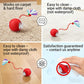 Interactive Cat Toys for Indoor Cats, Speedy Tail Cat Ball | 300mAh High-Capacity Battery, Controllable Chirping, Smart Electric Motion, Interactive