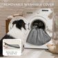 Bedsure Dog Beds Large Sized Dog- Orthopedic Pet Beds for Crate with Removable Machine Washable Cover, NOT Waterproof Egg Crate Foam Puppy Mat, Suitable for Pet Up to 50 lbs, 35x22x2.8, NOT Chewproof