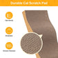 Poils bebe 5 PCS Cat Scratcher with Box, Reversible Cat Scratchers for Indoor Cats, Cardboard Cat Scratcher with Catnip, 2 Curved and 3 Flat Boards for Scratching Bed