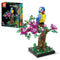 Micro Brick Flower Parrot Toy Building Sets, Home Decor and Office Art Creative Gift, DIY Plant Model for Adults, for Teens Ages 8+ Kids
