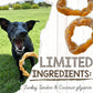 Nature Gnaws USA Turkey Tendon Rings for Dogs (8oz) - Delicious Grain Free Reward Snack for Small, Medium & Large Breeds - Premium Natural Dog Chew