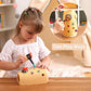 TOP BRIGHT Montessori Toys for 2 Year Old Girl and Boy, Fine Motor Skills Toddler Toys Age 2-4, Woodpecker Worm Toy Magnetic Bird Feeding Game