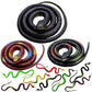 Shyflpopo 11 Pcs Realistic Rubber Snakes Decoration for Garden Props to Scare Birds, Squirrels, Mice, Prank Toys, Theater Props, and Party Favors for Kids