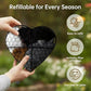 Handmade Fiber Bird Nesting Heart, Nesting Material for Wild Bird, Refillable Nesting Accessories, Hummingbird Nest/House, Outdoor Garden Decortion, Gifts for Bird/Nature Lovers (1pc)