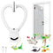 CATPICK Interactive Cat Toys for Indoor Cats - Automatic Flying Bird & Mouse Doorway Hanging Toy, USB Rechargeable Electric Kitten Toy for Hunting Instinct, Enrichment & Exercise, 2 Birds & 1 Mouse