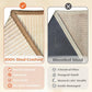 CHEERHOME PETS Sisal Cat Scratcher Bed for Indoor Cats Hammock for Scratching Pad Cat Chair Natural Sisal Scratch Post for Large Cats Scratcher Lounge, Wooden Cat Furniture(Large)