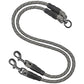 Double Dog Leash Coupler Heavy Duty Extension Rope for Two Large Dog | No Tangle 1/2" Thick Dual Dog Lead Splitter for Large Medium Dogs Over 40 lbs