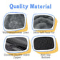 Washable Orthopedic Large Dog Bed - Removable Orthopedic Foam Dogs Beds with Bolsters Waterproof Large Dog Bed and Non-Slip Bottom Extra Large Dogs Beds Sofa