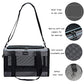 Vceoa 17.5x11x11 Inches Cat, Dog Carrier for Pets Up to 16 Lbs, Soft-Sided Cat Bag Animal Carriers Travel Puppy Carry As a Toy of Fabric Pet Home