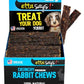 etta says! Premium Crunchy 4.5" Rabbit Dog Chews - Grain-Free Dog Treats, Good for Teeth, Easy to Digest - Made in The USA (36 Count Pack of 1)