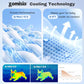 ZOMISIA Dog Cooling Mat for Extra Large Dogs, Q-Max>0.5 Thin Breathable Crate Pad for Pet, Portable Washable Kennel Pad for Summer Outdoor, 41x27