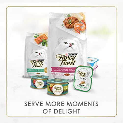 Purina Fancy Feast Gravy Lovers Chicken Feast Pate in Wet Cat Food Gravy - (Pack of 24) 3 oz. Cans