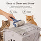 Cat Houses for Indoor Cats: Felt Cat House Cave Cathouse, Scratch-Resistant Warm Insulated Covered, Hideaway Tent for Anxiety Relief Gift