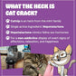 Cat Crack Catnip, Zoomie-Inducing Cat Nip Blend, North American Made & 100% Natural, Safe & Non-Addictive Catnip Treats Used to Supplement Cat Nip Toys, Spray, & Accessories (1 Cup)