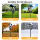 79 Inch Mounting Pole Compatible with Bird Buddy-5 Base Heavy Duty and Adjusatble Pole Mount Compatible with Bird Buddy