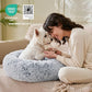 JOLLYVOGUE Dog Bed, Calming Anti-Anxiety Large Dog Bed, Fluffy Donut Cushion for Medium and Large Pets (27"/30"/36")