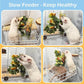 2Pcs Rat Enrichment Toys, 304 Stainless Steel Rat Foraging Toy for Fruit Vegetable Holder, Fancy Mice Cage Accessories Puzzle Toy, Hanging Rodent Toys Slow Feeder, Bird Foraging for Parakeet