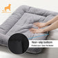 Dog Beds Crate Pad for Medium/Large Dogs Fit Metal,Ultra Soft, Washable & Anti-Slip Kennel Pad for Dogs Cozy Sleeping Mat,Gray 36inch