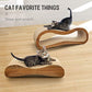 Simple Delxue Cat Scratcher, 2 in 1 Cat Scratching Board, Cat Cardboard, Scratch Lounger, Large, 27.56 x9.45 x8.86 inch