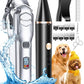 oneisall Dog Grooming Kit for Heavy Thick Hair&Coats/Low Noise Rechargeable Cordless Waterproof Dog Clippers for Grooming Animals&Pets/Pet Shaver with Stainless Steel Blade and Paw Trimmer