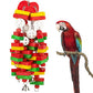 MEWTOGO Large Bird Parrot Toys for Cockatoos African Grey Macaws and  Parrots Bird Gift