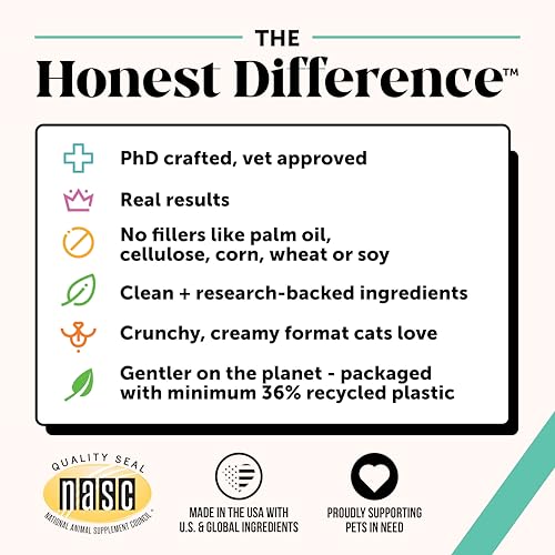 Fresh Breath Dental Bites for Cats – Crunchy & Creamy Cat Dental Treats for Fresh Breath, Tartar & Plaque Control – Dual-Texture Cat Oral Care Bites for Bright Teeth & Healthy Gums – 30 Day Supply