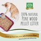 Small Pet Select Pine Pellet Bedding 20lb, Litter Pellets for Rabbit, Guinea Pig, Hamster, Bunny and Other Small Animals, Made in USA, 20lb