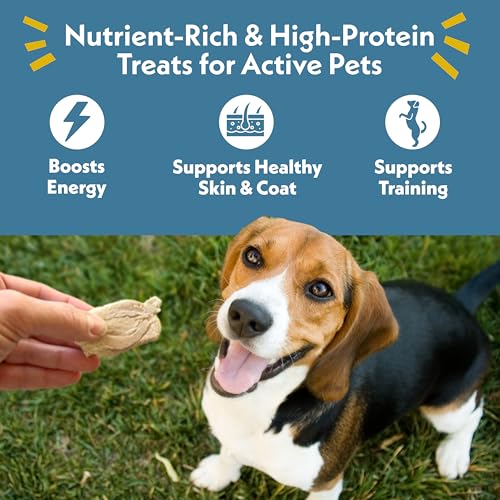 Fresh Is Best Rabbit Tenders Freeze Dried Dog Treats – Raw Freeze Dried Rabbit Dog Treats for Cats & Canines in Resealable Zipper Bag – High-Protein Single Ingredient – Made in the USA