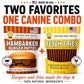 Burgers & Fries for Dogs, Beef & Sweet Potato Hambarker Patties + Chicken & Sweet Potato, Made in USA, Natural Ingredients, Grain-Free, High-Protein