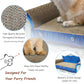 Luxury Cardboard Cat Scratcher Sofa Bed, Couch Shaped Cat Scratching Board, Scratch Lounge with Catnip, Scratcher for Indoor Cats Kittens Kitties